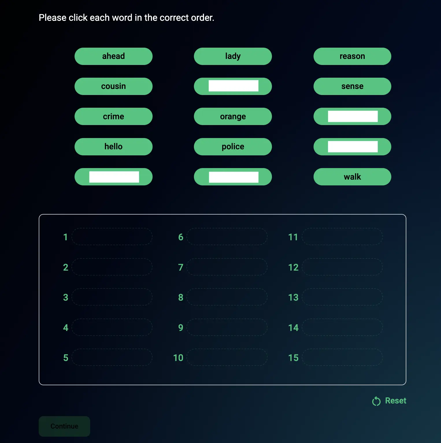 Gero Wallet Confirm Secret Backup Phrase