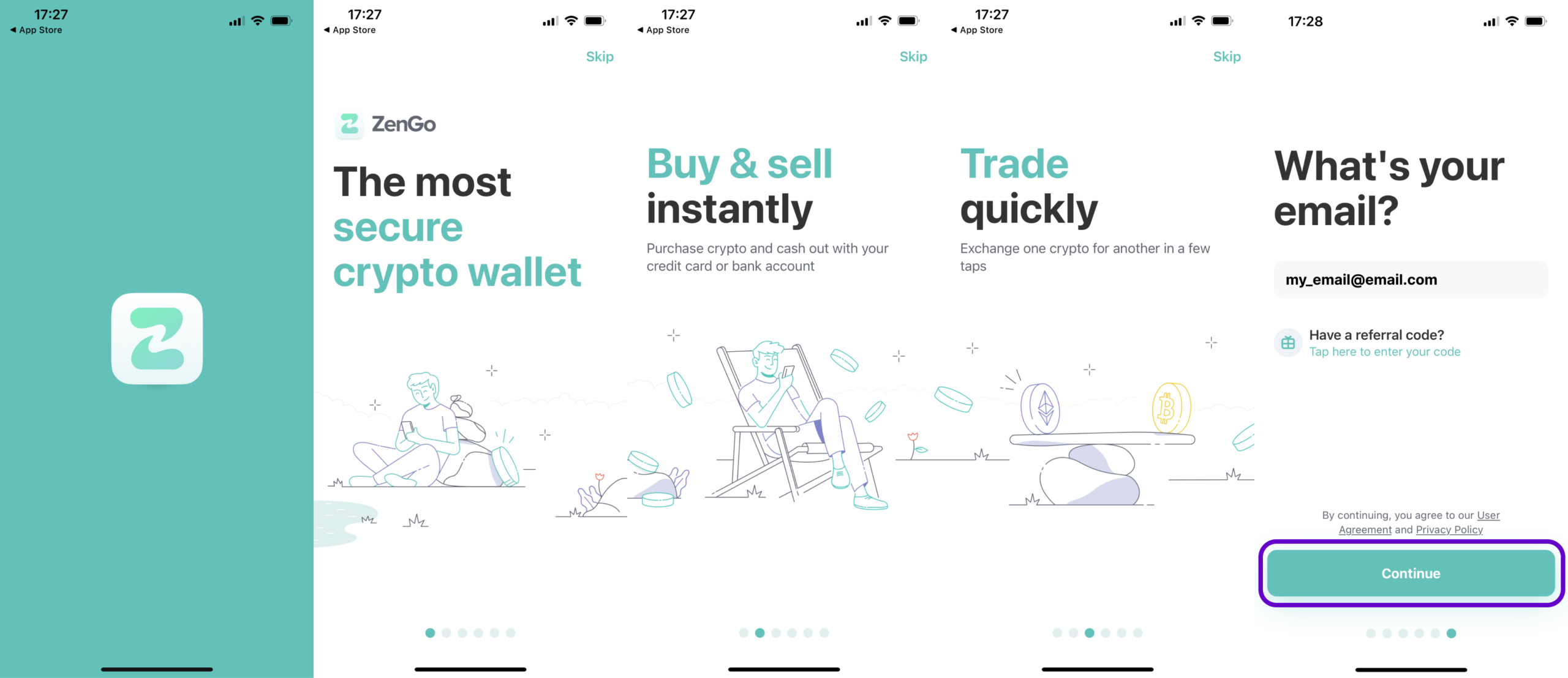 ZenGo App - Email