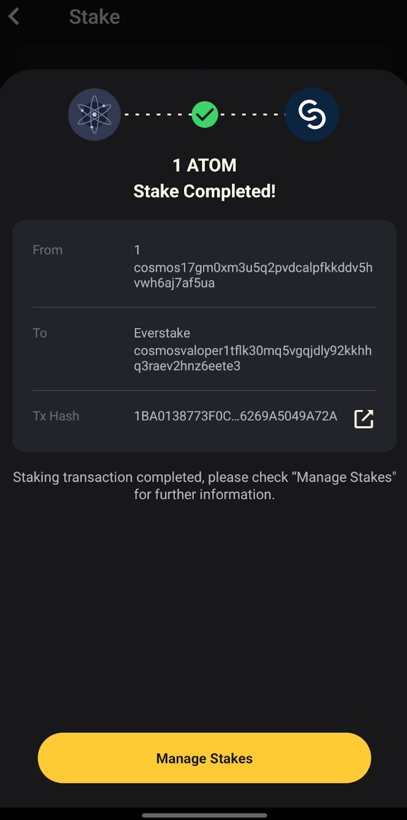 stake-completed