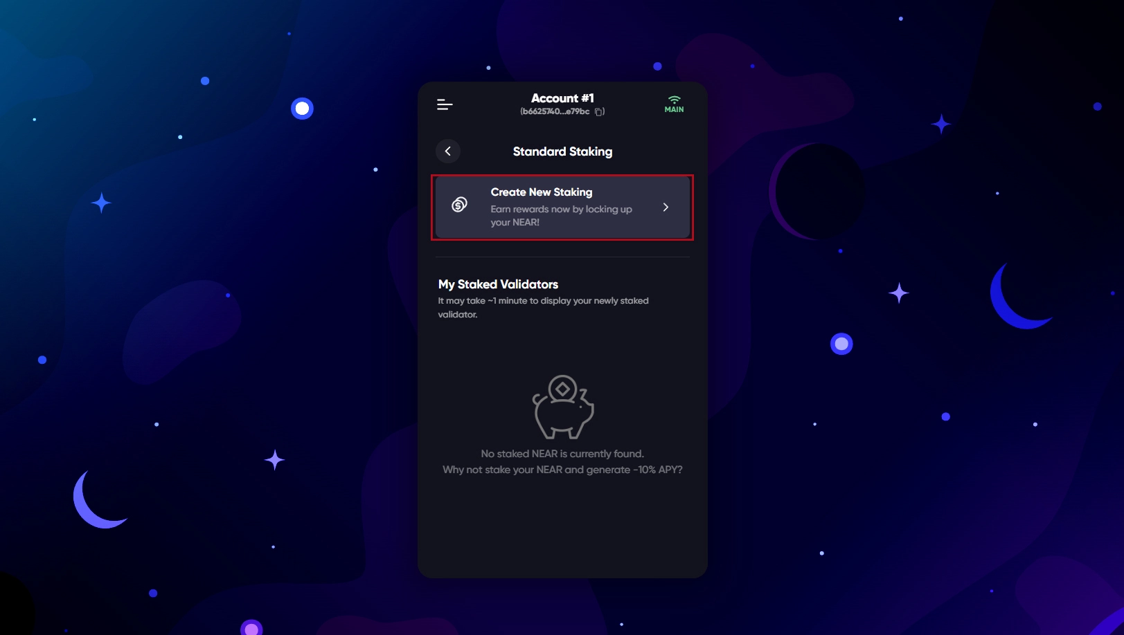 11-Create-New-Staking
