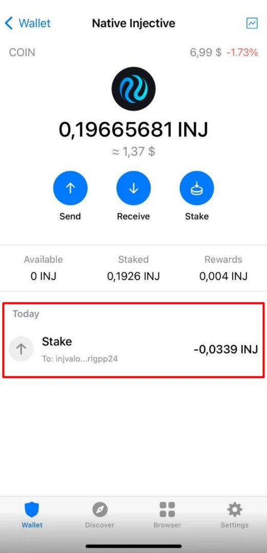 Staking Complete