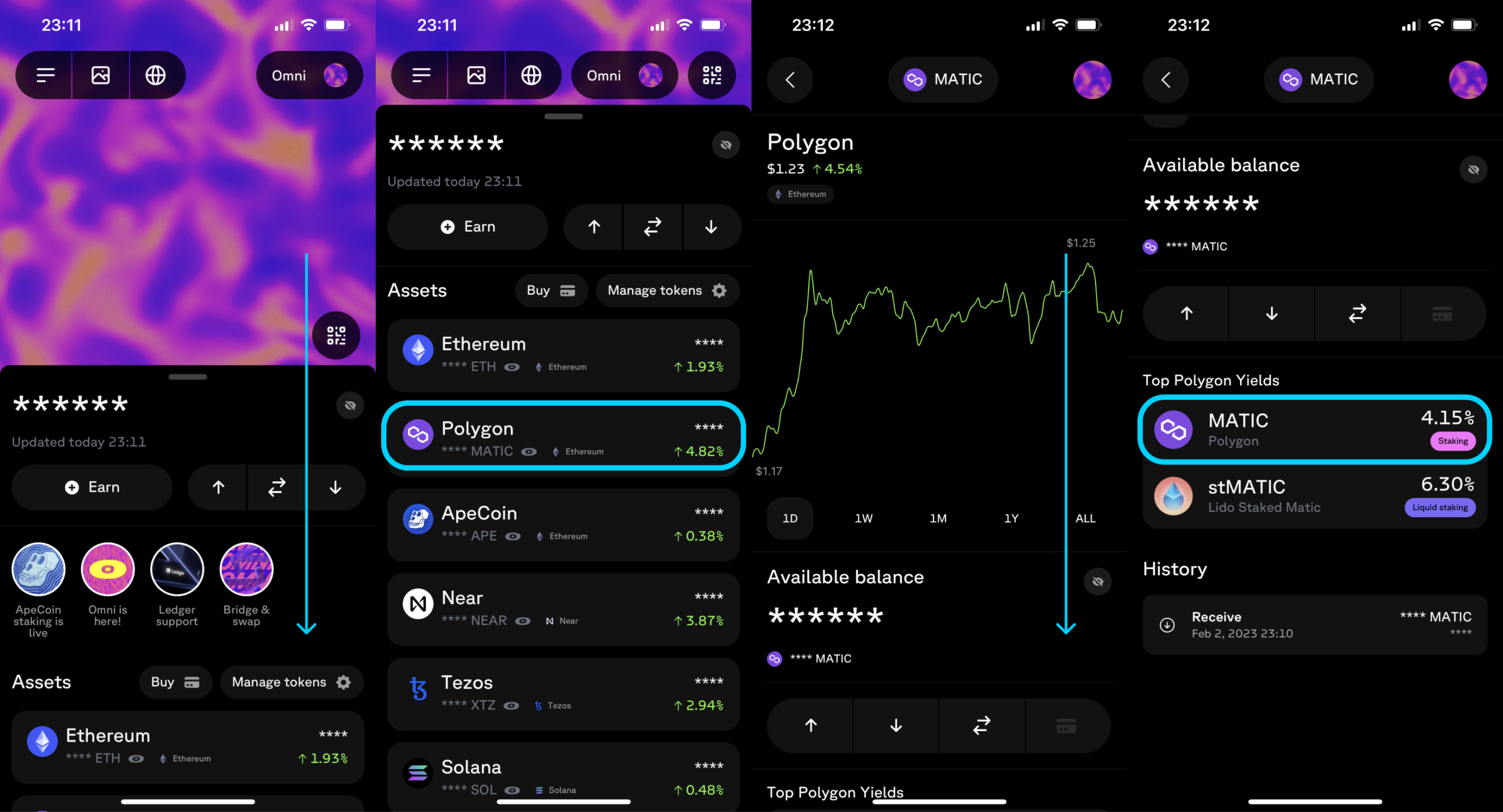 5 - Omni App - MATIC