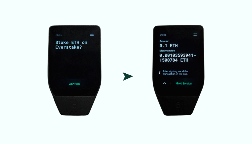 stake eth trezor mobile