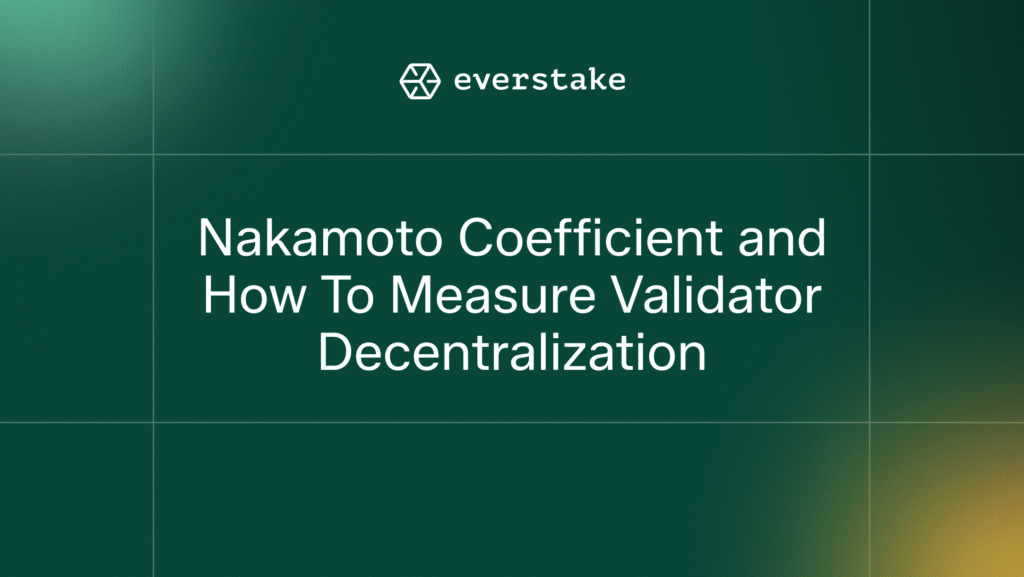 nakamoto coefficient