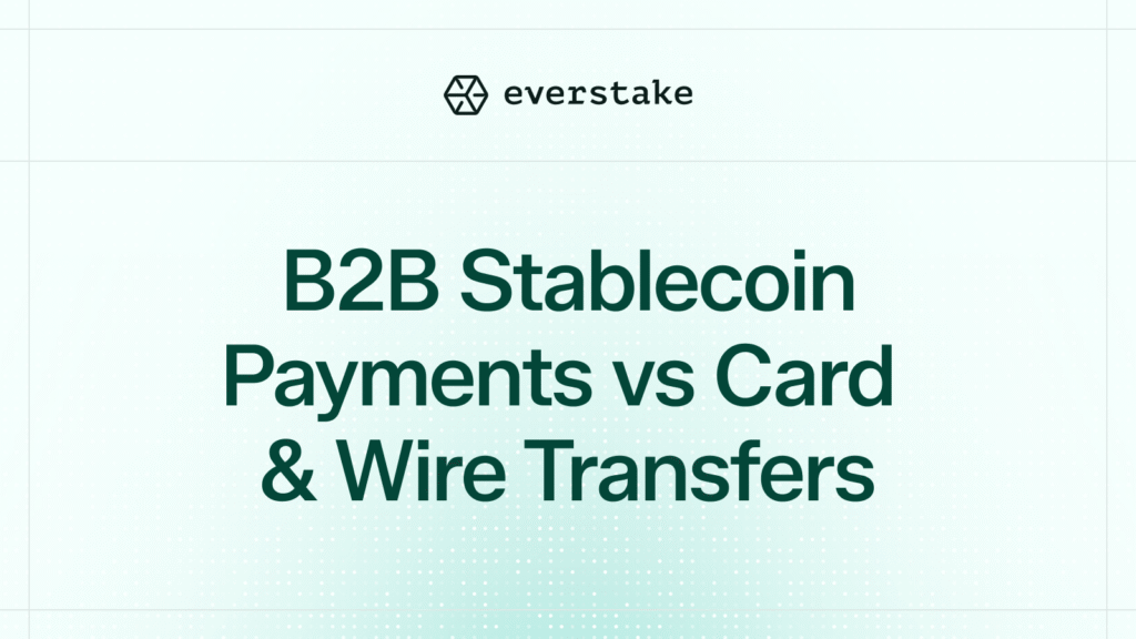 b2b stablecoin payments